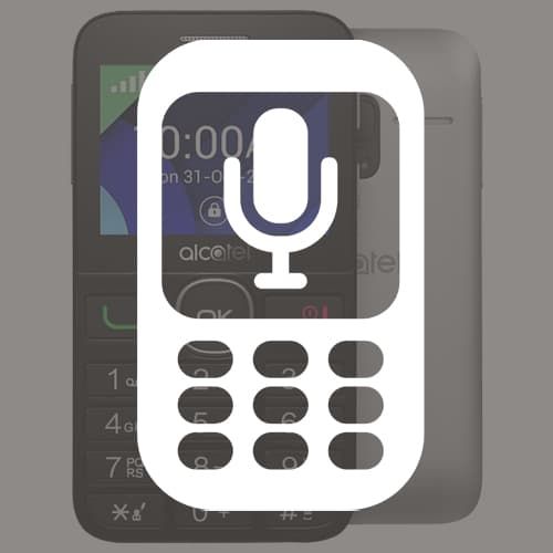 Замена микрофона в Alcatel 2008g с гарантией